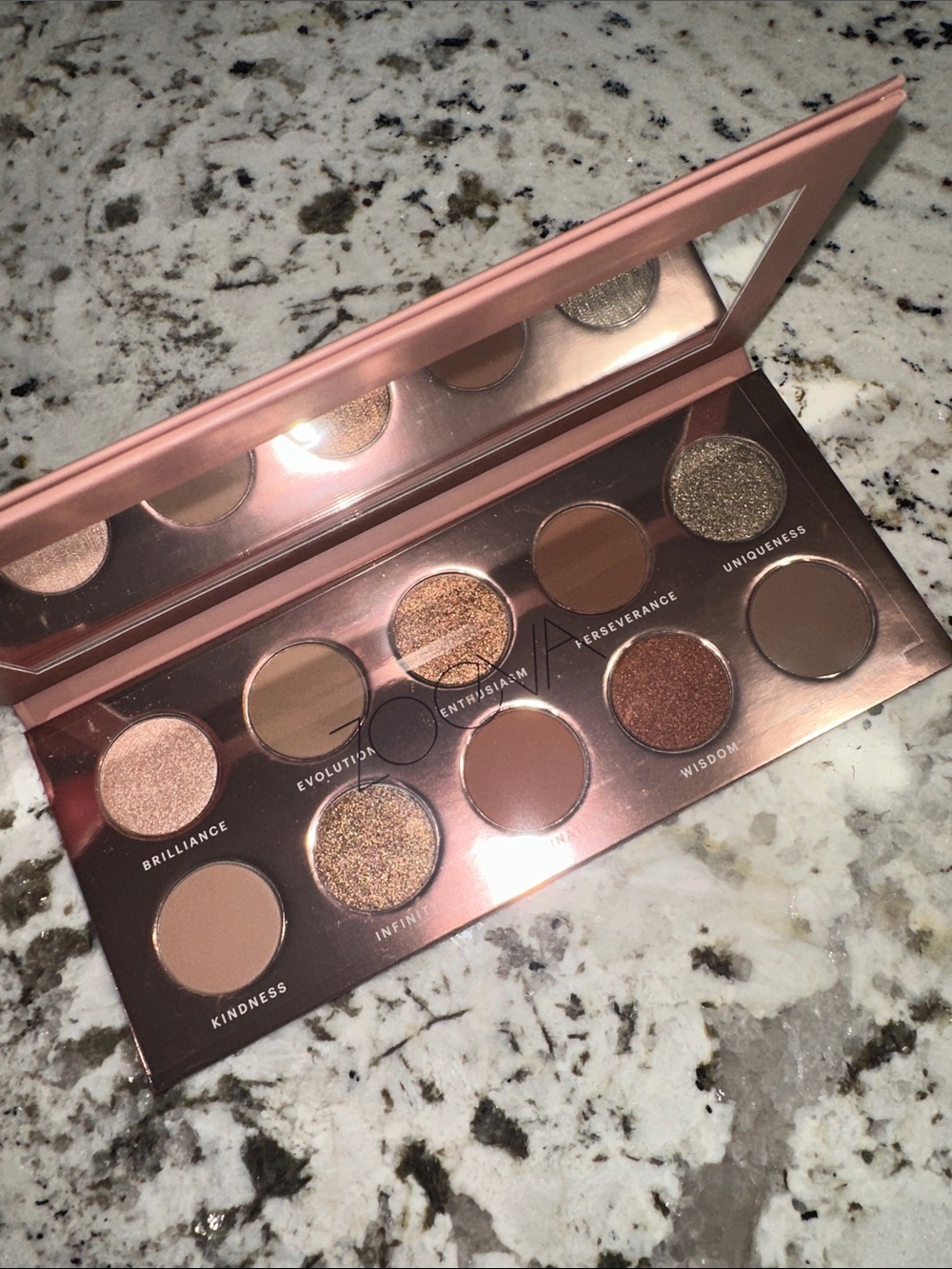 ZOEVA Rose Glow Eyeshadow Palette - Pink, Brown, Gold Shades
